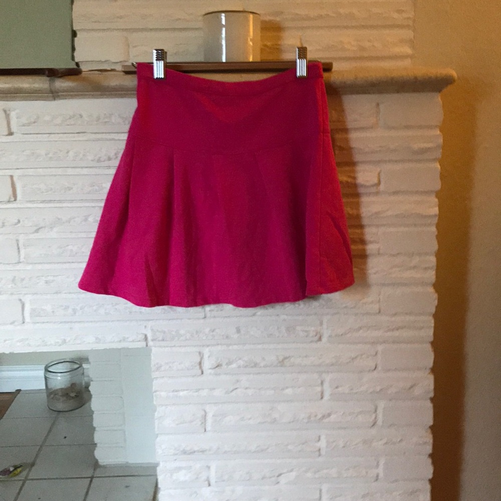 Pink skirt